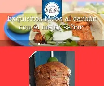 Elchuleton.com.mx(Tacos al carbón) Screenshot