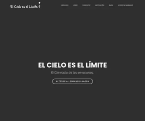 Elcieloesellimite.com(Crecimiento personal) Screenshot