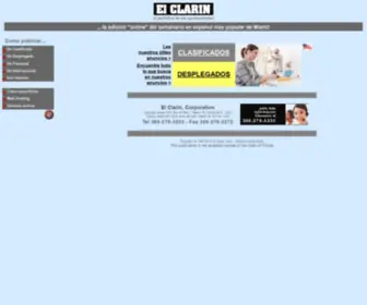 Elclarin.com(Anuncios de El Clarin en Miami) Screenshot