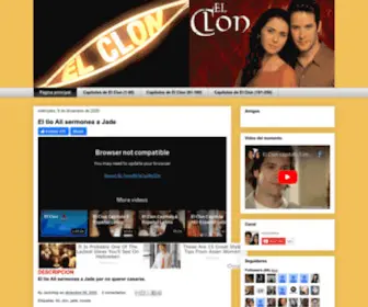 Elclonlatino.com(Todos) Screenshot
