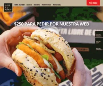 Elclubdelamilanesa.com(El Club de la Milanesa) Screenshot