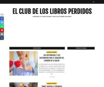 Elclubdeloslibrosperdidos.org(EL CLUB DE LOS LIBROS PERDIDOS) Screenshot