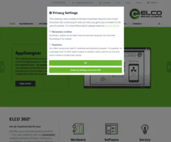 Elco-Holding.eu(Industrial Automation) Screenshot