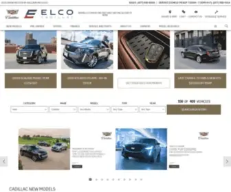 Elcocadillac.com(ELCO Cadillac in Ballwin) Screenshot