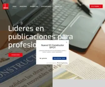Elcoeditores.com(ELCO editores) Screenshot