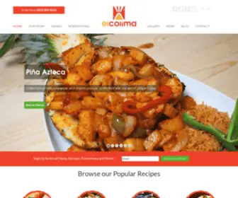 Elcolima.com(El Colima) Screenshot