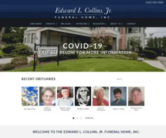 Elcollinsfuneralhome.com(Funeral Home) Screenshot