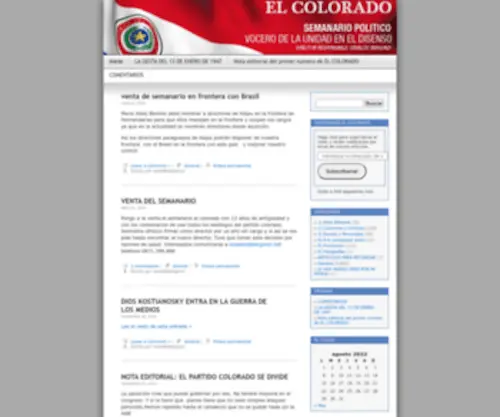 Elcoloo.com(EL COLORADO) Screenshot