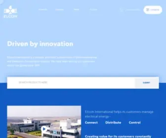 Elcom-IN.com(Elcom International) Screenshot