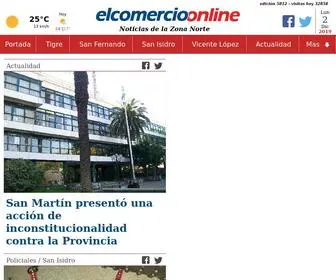 Elcomercioonline.com.ar(Noticias Zona Norte) Screenshot