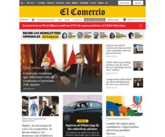 Elcomercioperu.com.pe(Noticias del Per) Screenshot
