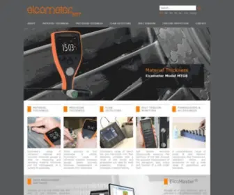 Elcometerndt.com(World Leaders in Inspection Equipment) Screenshot