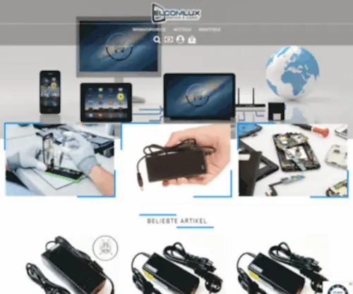 Elcomlux.de(Smartphone Handy Tablet Reparatur Service bei ElComLux in Herborn oder Online) Screenshot