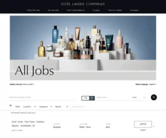 Elcompanies-French.jobs(Estee Lauder Job Search) Screenshot