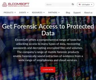 Elcomsoft.com(Digital Forensic) Screenshot