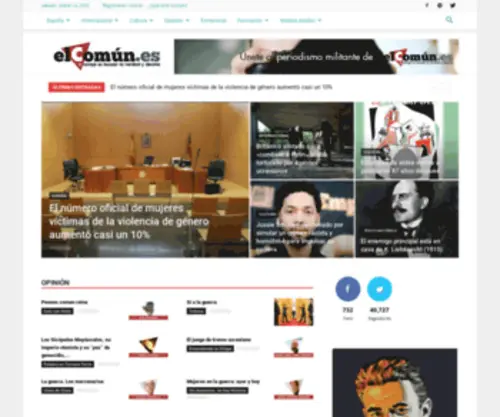 Elcomun.es(Común) Screenshot