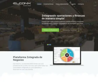 Elconix.com(Plataforma integrada de negocios) Screenshot