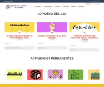 Elconsejo.org(Consejo de la Juventud de Alcobendas (CJA)) Screenshot