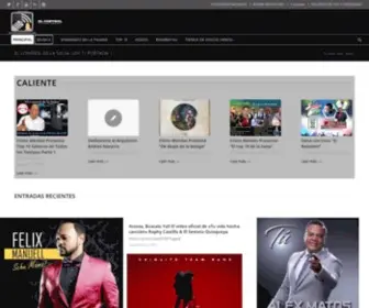 Elcontroldelasalsa.com(EL CONTROL DE LA SALSA POR CHINO MENDEZ) Screenshot