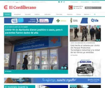 Elcordillerano.com.ar(Diario El Cordillerano) Screenshot