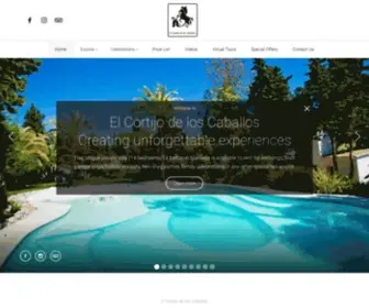 Elcortijodeloscaballos.com(El Cortijo de los Caballos) Screenshot
