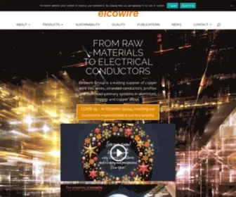 Elcowire.com(ELCOWIRE GROUP) Screenshot