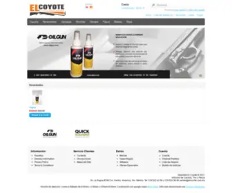 Elcoyote.com.mx(Deportes El Coyote) Screenshot