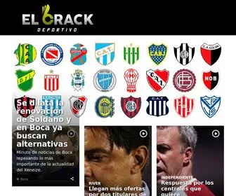 Elcrackdeportivo.com.ar(El Crack Deportivo) Screenshot