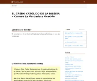 Elcredo.org(EL CREDO CAT) Screenshot