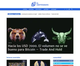 Elcriptografo.com(Elcriptografo) Screenshot