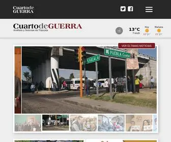 Elcuartodeguerra.com(Cuarto de Guerra Tlaxcala) Screenshot