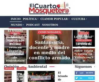 Elcuartomosquetero.com(El Cuarto Mosquetero) Screenshot