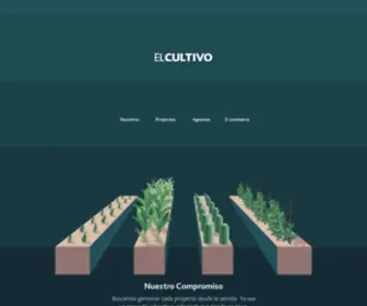 Elcultivo.mx(Agencia de Diseño Web Artístico) Screenshot