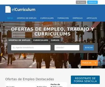 Elcurriculum.com(Trabajo y Curr) Screenshot