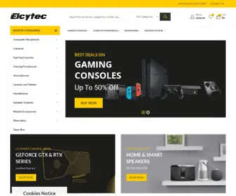 Elcytec.com(Best prices on hot selling consumer electronics) Screenshot