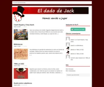 Eldadodejack.com(El dado de Jack) Screenshot