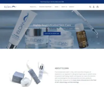 Eldanus.com(Eldan Cosmetics) Screenshot