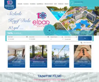 Eldarresort.com(Eldar Resort Hotel) Screenshot