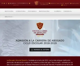 ELD.edu.mx(Sitio Oficial) Screenshot