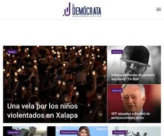 Eldemocrata.com(El Democrata) Screenshot