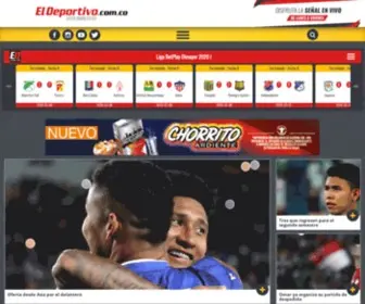 Eldeportivo.com.co(El Deportivo) Screenshot