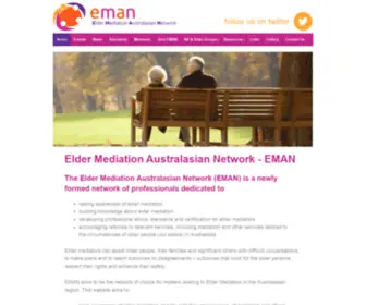 Elder-Mediation.com.au(Elder Mediation Australasian Network) Screenshot