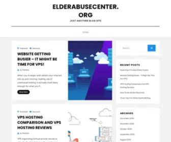 Elderabusecenter.org(elderabusecenter) Screenshot