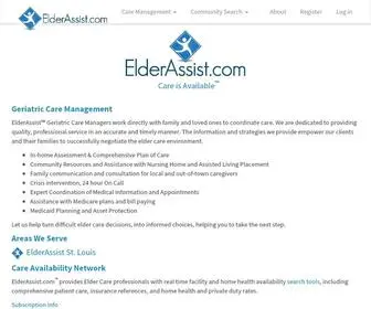 Elderassist.com(ElderAssist) Screenshot