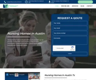 Eldercareaustin.com(Nursing Homes in Austin TX Eldercare Austin) Screenshot