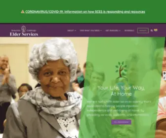 Eldercare.org(Somerville-Cambridge Elder Services) Screenshot
