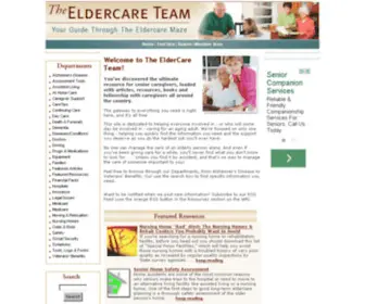 Eldercareteam.com(ElderCareTeam) Screenshot