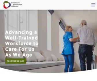 Eldercareworkforce.org(The Eldercare Workforce Alliance) Screenshot