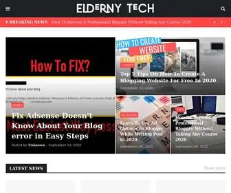 Eldernytech.xyz(Learn how) Screenshot