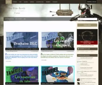 Elderscrolls-Online.fr(The Elder Scrolls Online France) Screenshot